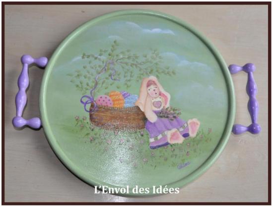 Lapin de Pâques endormi