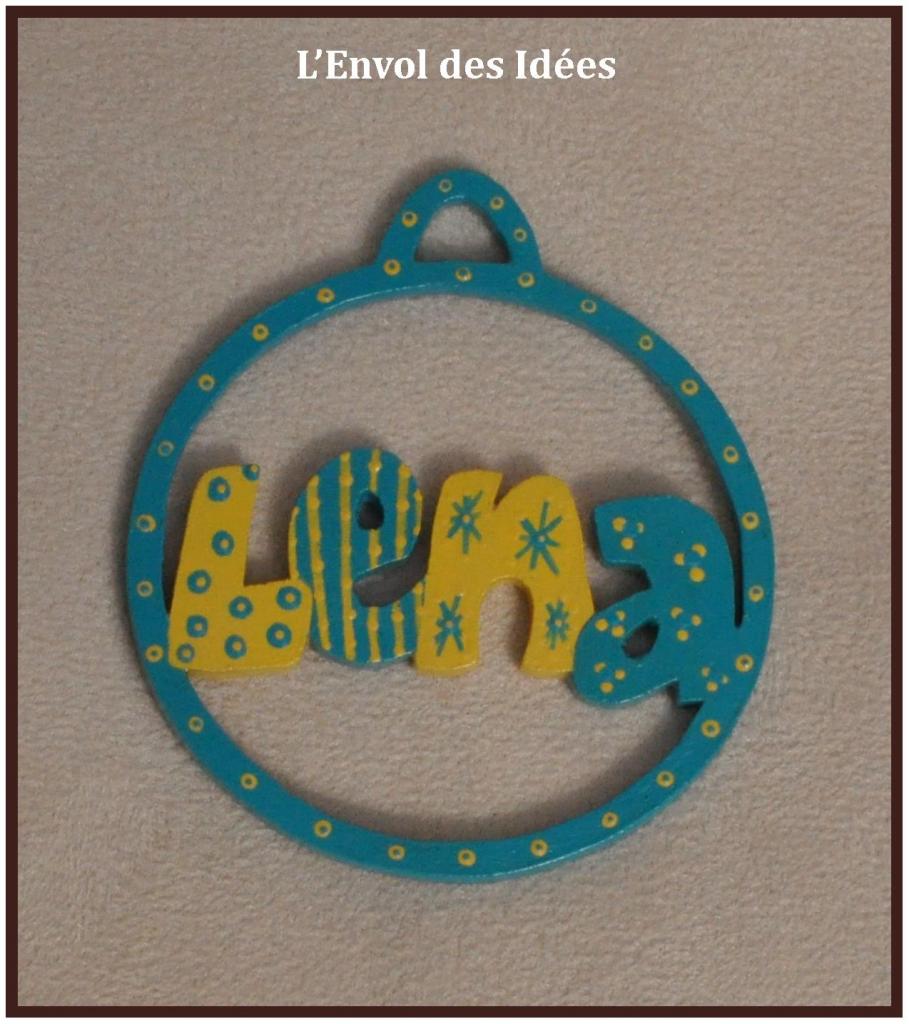 Nom en bulle petit format